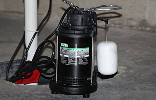 image for WAYNE CDU790 1/3 HP Submersible Cast Iron and Steel Sump Pump With Int