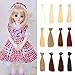 A Set of 12 Color SD Doll DIY Straight Hair 15cm100cm BJD/- for Arts and Crafts, Doll Making, and More