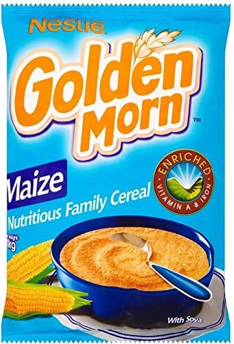 Nestle Golden Morn Family Cereal 1kg (Pack of 2)
