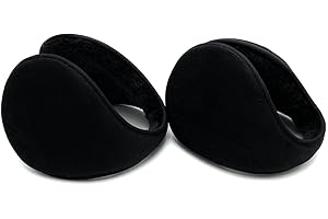 MDSTYLE Winter Ear Muffs for Men & Women Classic Unisex Fleece Ear Warmer Ear Covers Earmuffs Cold Weather Outdoor