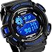 Aposon Mens Digital Sports Watch, Military Army Electronic Watches Running 50M 5 ATM Waterproof Sports LED 7 Colour Wristwatch Water Resistant with Stopwatch