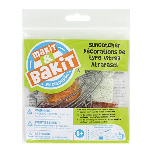 Colorbok MaKit, and BaKit, Glowing Suncatcher Kits, Saturn