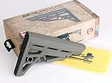 ATI TactLite CARB Stock - Mil, Destroyer Gray + Free MSP Silicone Gun & Reel Cloth