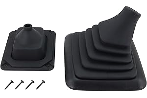 GEATaaT F5TZ-7277-BA Shifter Lever Shift Boot Cover Compatible with 1990-1997 Ford F150 F250 F350 Bronco Manual Transmission Gear Change Boot Replace# F5TZ7277BA