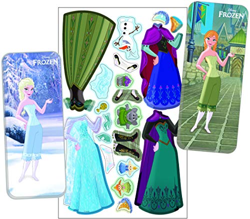 Lee Publications Frozen 2 No Mess Activity 3 Pack for Girls: Sticker Puzzler Pack, Invisible Ink Coloring Book, and Magnetic Paperdoll Dress Up Set - Thumbnail 2