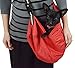 Red Pet Sling Carrier With Shoulder Pad for Small To Medium Dog- Cloth Totes and Carriers By Cozy Courier -Size Medium Pet Carrier