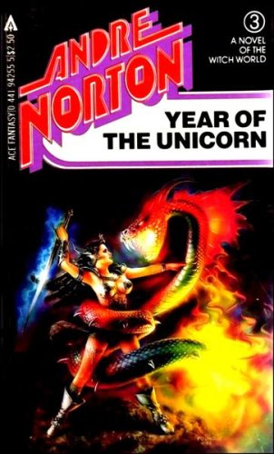Year Of The Unicorn Witchworld Andre Norton John Pound 9780441942558 Amazon Com Books