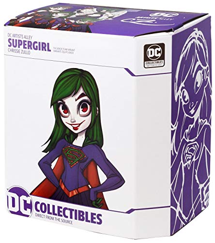 DC Artist Alley Supergirl by Chrissie Zullo PVC Collector Statue - The Joker Team Variant… at Amazon