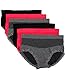Barbra 6 Pack Women's Plus Size Sexy Fishnet Seamless Briefs