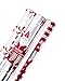 Hallmark Christmas Wrapping Paper, Santa Foil (Pack of 3, 60 sq. ft. ttl.), 5JXW1622