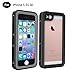 BESINPO Waterproof Case for iPhone 5/5S/SE, Underwater Full Body Cases Drop Proof with Screen Protector Cover for iPhone 5/5S/SE