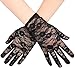 Women's Bridal Wedding Party / Lingerie / Tea Party Floral Lace Short Wrist Gloves