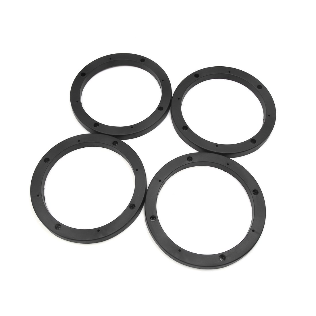 sourcing map 4pcs 6.5" Auto Car Speaker Spacer Ring Adapter Bracket Extender