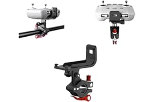 Xmipbs Mavic 3 Bike Bracket Bicycle Mount Holder for DJI Mavic Air 2,Air 2S Mini 2 Mini 3 Pro RC-N1 Controller, Adjustable Handlebar Clamp Clip Remote Controler, Not for DJI RC Controller