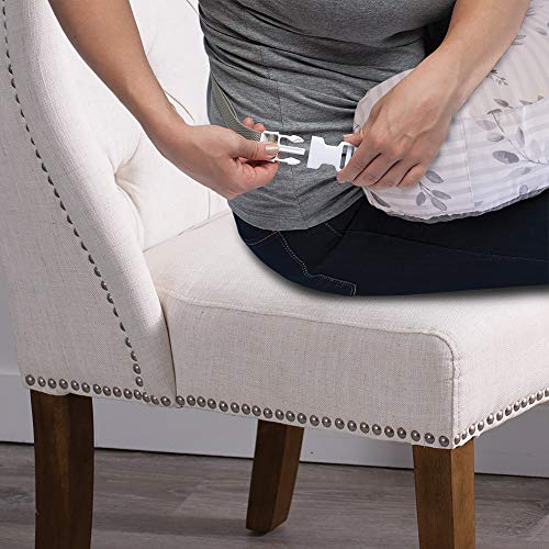 Boppy Best Latch Breastfeeding Pillow, Gray Penny Dot Pricepulse