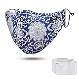 Dust Mask,Washable and Reusable Cleaning Gardening Mask,For Allergens,Exhaust Gas,PM2.5, Running, Cycling, Outdoor Activities Warm Windproof Mask