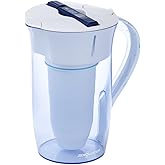 ZeroWater 10-Cup Round 5-Stage Water Filter Pitcher Dispenser with 5-Stage 0 TDS Zero Water Filter – IAPMO Certified to Reduc
