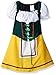 RG Costumes Bavarian Girl Costume, Green/Yellow/White, Small