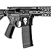 GunSkins Magwell Skin Specialty Vinyl Decal for AR-15/M4 Lower Receivers (Skull)