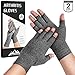 supregear Arthritis Gloves, Rheumatoid Arthritis Compression Gloves for Pain Relief Gaming Typing Fingerless Gloves, 2 Pairs