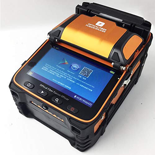 51hC1F S8PL D YEDEMC SM&MM Automatic Fiber Optical Fusion Splicer Integrate Visual Fault Locator and Optical Power Meter (Ai-9) & Fiber Cleaver Kit (Green_Box_Ai-9) - Image 3