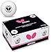 Butterfly G40+ Master Quality Table Tennis Balls - 72 Pack - 40mm - White - Plastic