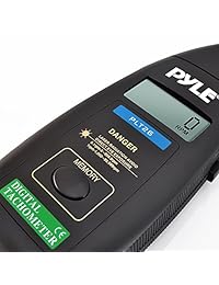 Pyle PLT26 Digital láser sin contacto tacómetro con visualización LCD