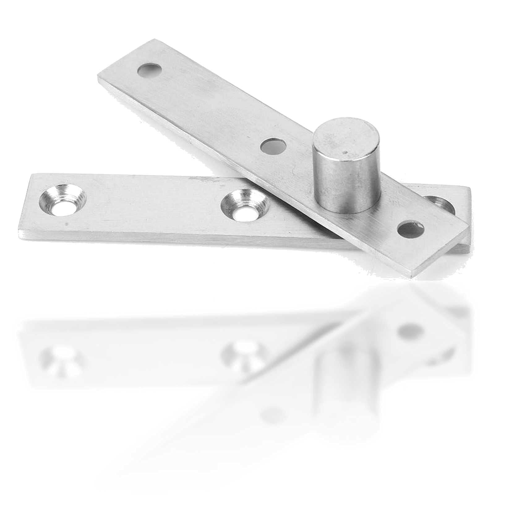 2pcs Revolving Door Hinge,High Hardness 360 Degree Rotary Anti-Rust Hidden Door Pivot Hinges, Rotary Pivot Hinge, for Revolving Doors Kitchen Door
