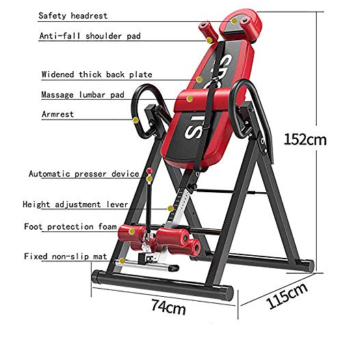 MUYIER-Inverted-Machine-Inversion-Table-Inflatable-Waist-Pad-Adjusts-Freelymore-Fit-and-More-Comfortablelet-The-Tired-Lumbar-Spine-Relaxapplicable-Scene-Fitness-Equipment