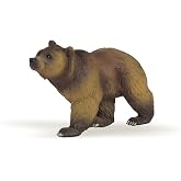 Papo Realistic Pyrenean Bear Figurine, Wild Life Collection, Kids Ages 3+ | Educational play about European forest animals | 11 x 4 x 6 cm | hand-painted | a great gift idea for girls and boys too