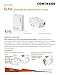 Comtrend G.hn 1200 Mbps Powerline Ethernet Bridge Adapter with Power Over Ethernet POE PG-9172PoE Single Unit (2-units required)
