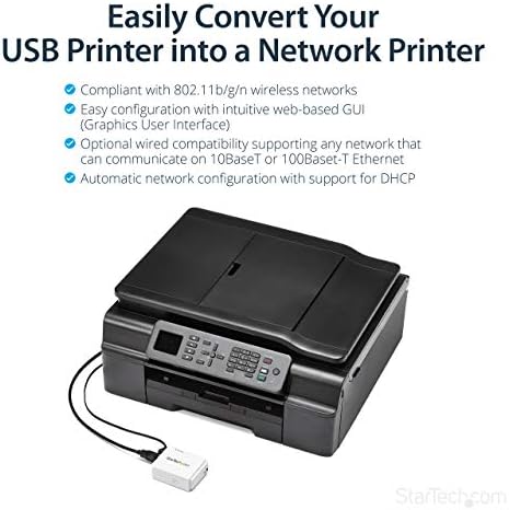 converting usb printer to wireless