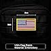 Bundle 14 Packs USA Flag Patches Thin Blue Line Tactical Military Morale Velcro Patch Set Morale Patches Set for Caps,Bags,Backpacks,Tactical Vest,Military Uniforms (color2)