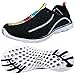 Feetmat Men's Mesh Slip On Water Shoes Quick Drying Aqua Water Shoes Breathable