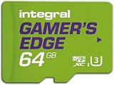 Integral Gamer's Edge 64GB microSD Card Nintendo Switch U3 A1 100MB/s