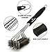 Zredurney Grill Brush, BBQ Cleaning Brush and Scraper, 18