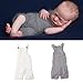 Tangc Newborn Baby Infant Knitted Mohair Rompers Overalls Photography Props Outfits (Gray)