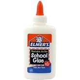 Elmer's E301 School Glue, Washable No-Run, 1.25 Ounces (Pack of 12)