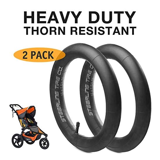 16 x 1.75 Stroller Tire HEAVY DUTY Thorn Resistant Inner Tube for All