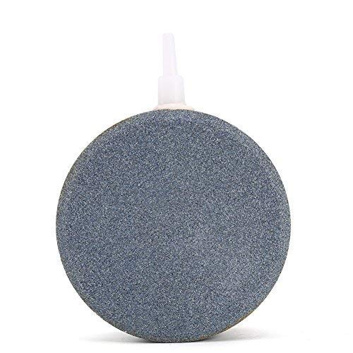 GLOGLOW 80mm Air Stones Disk, Aquarium Fish Tank Ponds Ceramic Air Stone Diffusers for Aquarium, Fish Tank, Pump and Hydroponics