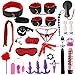 BUBUCAST 26 Pcs Bed Bundled Set Kit Nylon Leather Couples Flirt SM Game Couple Toysthumb 1
