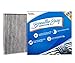 Spearhead Odor Defense Breathe Easy AC & Heater Cabin Filter | Fits 2002-08 Corolla, 2003-08 Matrix Like OEM | Up to 25% Longer Lasting w/Activated Carbon (BE-133)