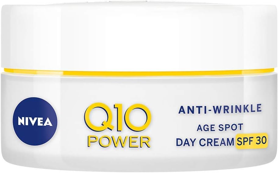 NIVEA Q10 Anti-Wrinkle Power SPF30 Firming Day Cream (50ml), Facial Moisturiser to Reduce Wrinkles - Image 3