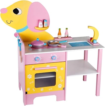 deluxe wooden play kitchen