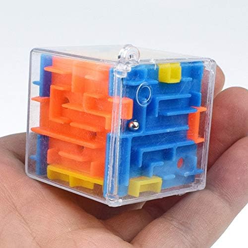 JIUZHOU Best Online Toy Shop 3D Cube Puzzle Maze Toy Hand Game Case Box Fun Brain Game Challenge Fidget Toys