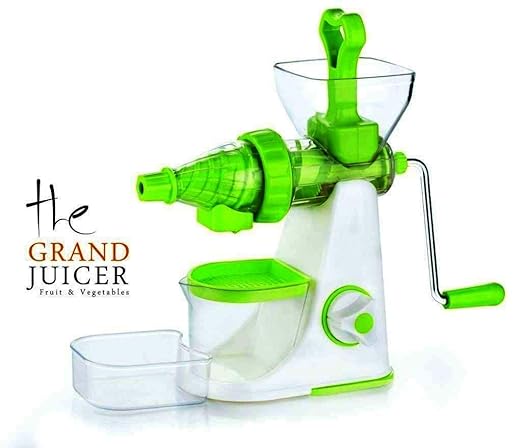 Buyshop Vegetable Premium Manual Hand Juicer Mixer Grinder with Steel Handle & Waste Collector