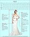 MisShow Women's Rhinestone Long Lace Formal Mermaid Evening Prom Dresses