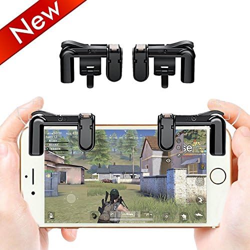 Gagget Controller,Smartphone Mobile Gaming Trigger Fire Button Handle L1R1 Shooter Pubg,1 Pair