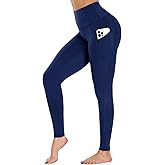 GAYHAY High Waist Yoga Pants with Pockets, Leggings for Women Tummy Control Compression Workout Leggings for Women