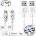 OnyxVolt Cable Charging Connector for IOS Devices, 6-Feet (Pack of 2)